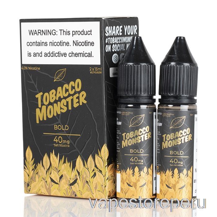 Vape Recargable Negrita - Sales Del Monstruo Del Tabaco - 30ml 48mg